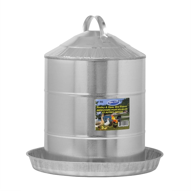 FARM-TUFF Galvanized 5-Gallon