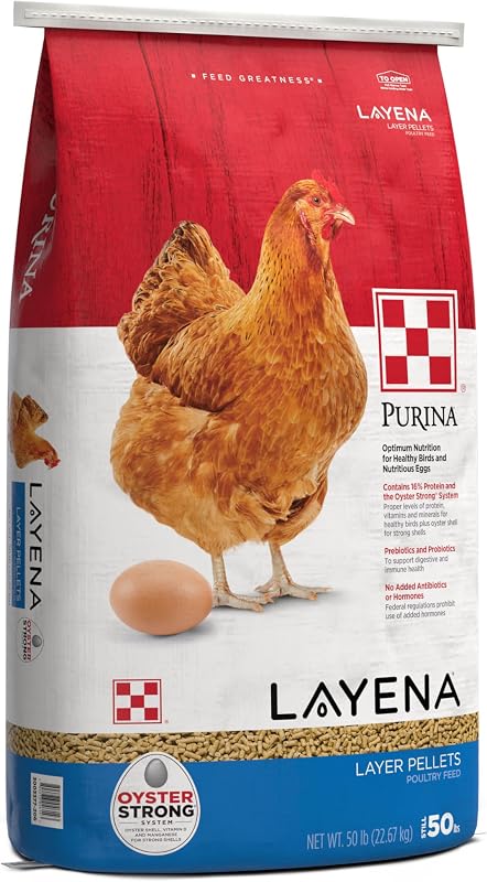 Purina Layena Pellets, 50 lb