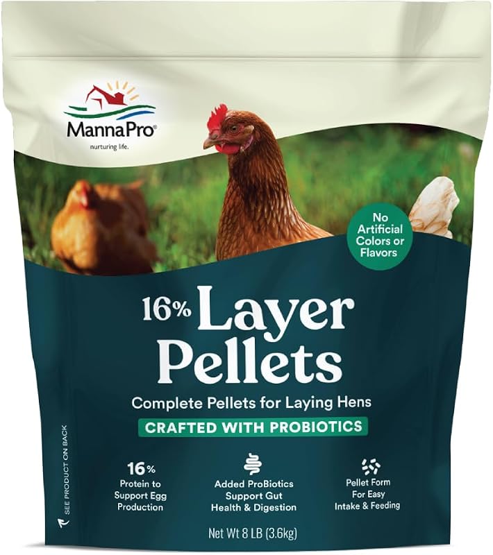 Manna Pro Layer Pellets, 8 lb