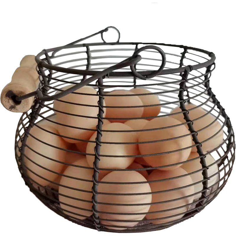 Farmhouse Wire Egg Basket